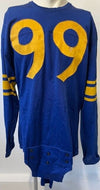 1958 Leo Lewis Grey Cup Championship Game Worn Winnipeg Blue Bombers Jersey LOA