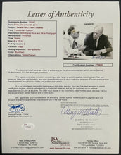 Load image into Gallery viewer, Gerald Ford + Pierre Trudeau Signed Autographed Photo Framed USA Canada JSA LOA
