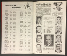 Load image into Gallery viewer, 1963-64 Toronto Maple Leafs Media Guide + Stanley Cup Records Vintage NHL Hockey
