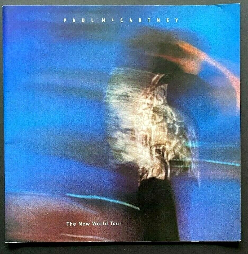 1993 Paul McCartney The New World Tour Concert Program Beatles