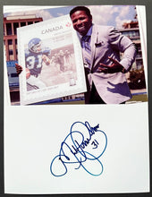 Load image into Gallery viewer, Autographed Signed Roger Pinball Clemons Photo CFL Football Toronto Argonauts
