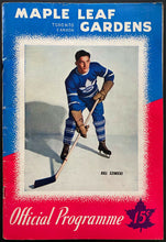 Load image into Gallery viewer, 1947 Maple Leaf Gardens Pro Boxing Program Frank Tunney Promoter 6 Bouts
