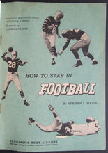 Load image into Gallery viewer, 1973 Vintage How To Star In Football Booklet By Herman L Masin
