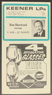 1969 WKNR Chart Radio Survey Detroit Motown Music Guide Colossus Harlem v Cagers