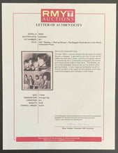 Load image into Gallery viewer, 1969 Beatles + Rollings Stones Composite Photo Biggest Rock Bands In The World
