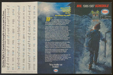 Load image into Gallery viewer, 1986-87 NHL Hockey Vintage Esso Foldout Schedule Vtg Sked
