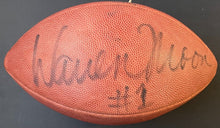Load image into Gallery viewer, Warren Moon Autographed Official Wilson Football Signed Houston Oilers CFL COA
