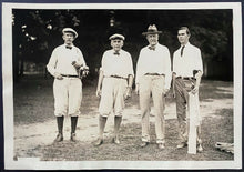 Load image into Gallery viewer, 1922 Chevy Chase Club Type 1 Photo Senators vs Newspaper Men Golf Tournament
