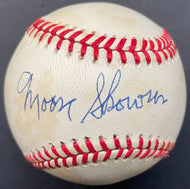 Bill Moose Skowron Signed Official Rawlings MLB Baseball Autographed Yankees