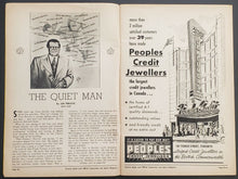 Load image into Gallery viewer, 1958 Maple Leaf Gardens Program Toronto VS Boston Bruins NHL George Armstrong
