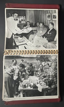 Load image into Gallery viewer, 1954 Opening O&#39;Connell Lodge Fish &amp; Game Club Photo Album Maurice Richard NHL
