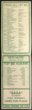 Load image into Gallery viewer, 1981 Radio Station CKOC 1150 Survey Chart Music Hamilton Ontario Rollins Stones
