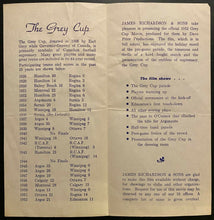 Load image into Gallery viewer, 1952 CFL Football 40th Grey Cup Promotional Brochure Argonauts Edmonton Eskimos
