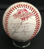 1988 World Series Rawlings Baseball Team Signed Oakland Athletics AL Champs JSA