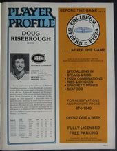 Load image into Gallery viewer, 1979 Northlands Coliseum Hockey Program Oilers vs Canadiens Gretzky Rookie NHL
