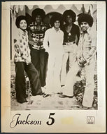 Circa 1970 Type 1 Photo of the Jackson 5 Motown Records Pop Music Vintage LOA