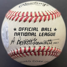 Load image into Gallery viewer, Tim Raines Autographed Signed National League Rawlings Baseball Expos JSA COA
