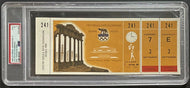 1960 Cassius Clay Muhammad Ali Olympic Boxing Full Ticket Semi Finals PSA 5