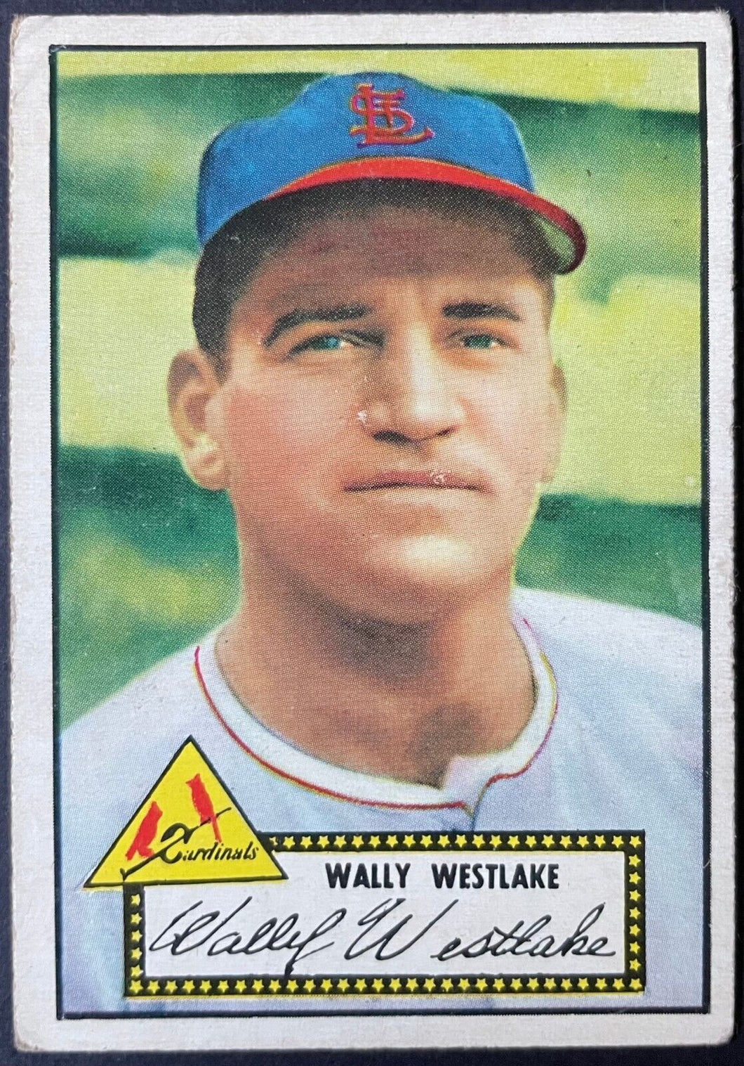 1952 Topps Baseball Wally Westlake #38 St. Louis Cardinals Vintage MLB Card