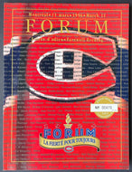 Limited Edition Montreal Forum Final Game Program Canadiens NHL Hockey Vintage