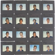 1983 Cleveland Indians 16 Different 35mm Slides League Issued Vintage MLB