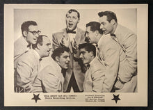 Load image into Gallery viewer, 1957 Bill Haley + His Comets Promotional Postcard Music Vintage
