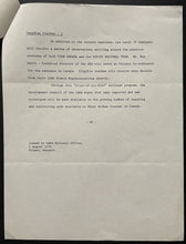 Load image into Gallery viewer, 1974 Canada Hockey Press Release 4 Summit Series Games 3 Pages CAHA Vintage
