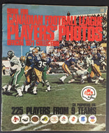 1971 CFL Football Picture Album 9 Teams Eskimos Argos Tiger Cats Alouettes ++