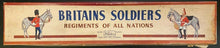 Load image into Gallery viewer, 1946-1959 Britains Toy Soldiers Officers of General Staff W Britain # 201
