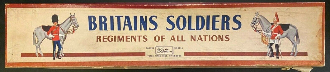 1946-1959 Britains Toy Soldiers Officers of General Staff W Britain # 201