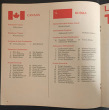 Load image into Gallery viewer, 1974 Canada Russia Summit Series Program Home Edition Hockey Vintage Bobby Hull
