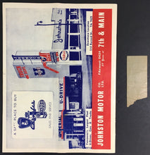 Load image into Gallery viewer, 1953 Western Professional Hockey League Program &amp; Ticket Canucks Vancouver Forum
