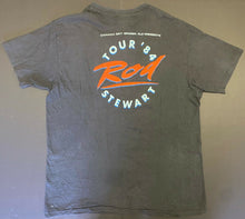 Load image into Gallery viewer, 1984 Rod Stewart Camouflage Tour Vintage Original Concert Band T-Shirt L
