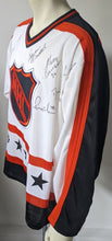 Load image into Gallery viewer, 1991 NHL All-Star Game Team Signed Hockey Jersey Autographed x10 Makita JSA LOA
