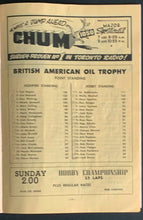 Load image into Gallery viewer, 1960 Car Racing Program CNE Stadium International Sprint Car Championship
