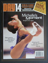 Load image into Gallery viewer, 2002 Salt Lake City Winter Olympics Day 14 Program Womens Gold Medal Hockey Game
