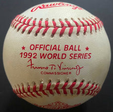 Load image into Gallery viewer, 1992 Fay Vincent World Series Baseball Unsigned Rawlings Vintage Blue Jays

