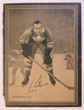 Load image into Gallery viewer, 1930s Toronto Maple Leafs King Clancy Scribbler Cover Alexandra Studio Photo
