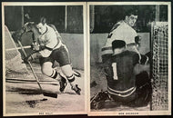 (2) Blueline Magazine Mail In Premium NHL Hockey Photos + Mailer Kelly + Goldham