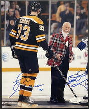 Load image into Gallery viewer, Zdeno Chara + Don Cherry Autographed Boston Bruins NHL Hockey Photo Signed JSA
