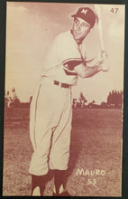 Load image into Gallery viewer, 1953 Carmen Mauro Montreal Royals Exhibit Card Baseball Vintage MILB MLB
