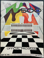 60th Indy 500 Program May 30 1976 Indianapolis Motor Speedway Racing Vintage
