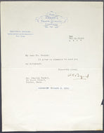 Richard E. Byrd Signed 1927 Letter New York Arctic Explorer Navigator Vintage