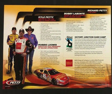 Load image into Gallery viewer, 2007 Authentic Autographed Promo Card Kyle Petty Vintage Racing NASCAR
