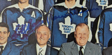 Load image into Gallery viewer, 1970/71 Toronto Maple Leaf Autographed Team Photo Signed x7 NHL Keon HOF JSA
