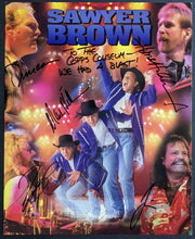 Load image into Gallery viewer, Sawyer Brown Autographed x5 Promo Photo Signed Country Band Copps Coliseum
