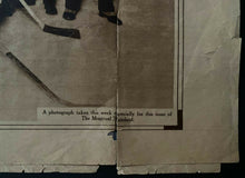 Load image into Gallery viewer, 1920's Montreal Canadiens Team Photo Weekend Newspaper Feature NHL Hockey VTG
