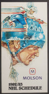 1982-83 National Hockey League Final Statistics Booklet NHL Michel Larocque