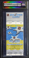 1999 NHL All-Star Full Game Ticket Gretzky Final NHL All-Star Game EX 5 iCert