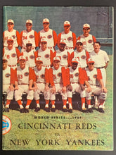 Load image into Gallery viewer, 1961 MLB Baseball World Series Program Cincinnati Reds New York Yankees Vintage
